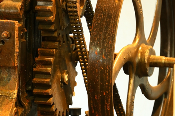 Musée de la céramique Terra Rossa à Salernes ateliers . Photo Moirenc