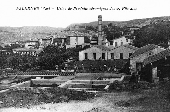 Usine de Produits céramiques Jouve, Fils ainé. Salernes