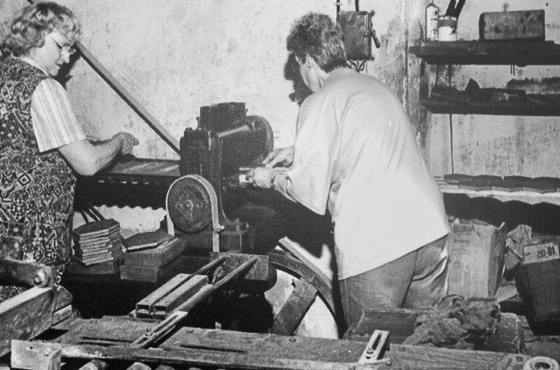 Ateliers au Musée Terra Rossa à Salernes: fabrication céramique