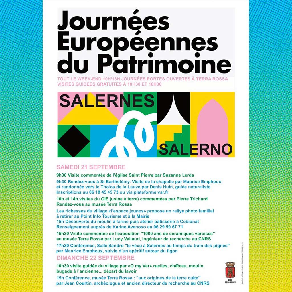 Affiche Journées Européennes du Patrimoine_2019