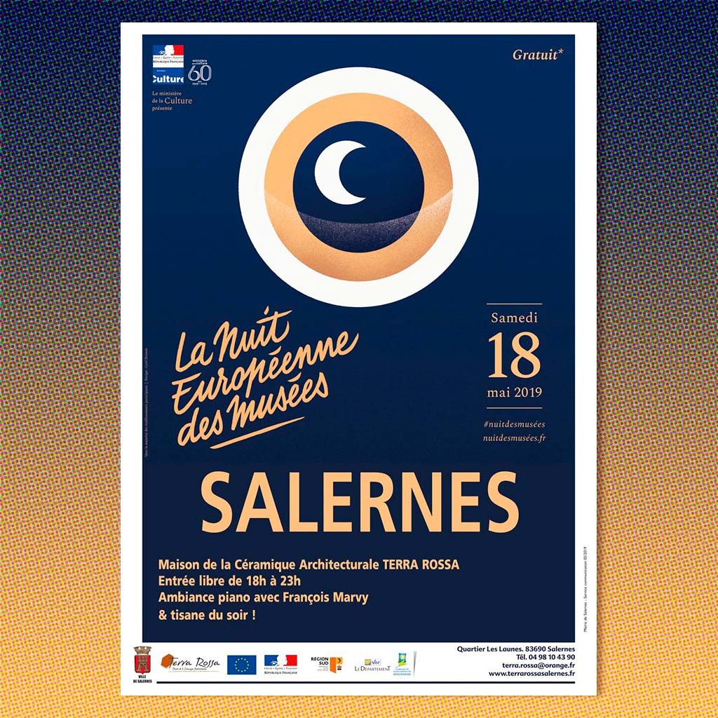 Affiche Nuit des Musées 2019