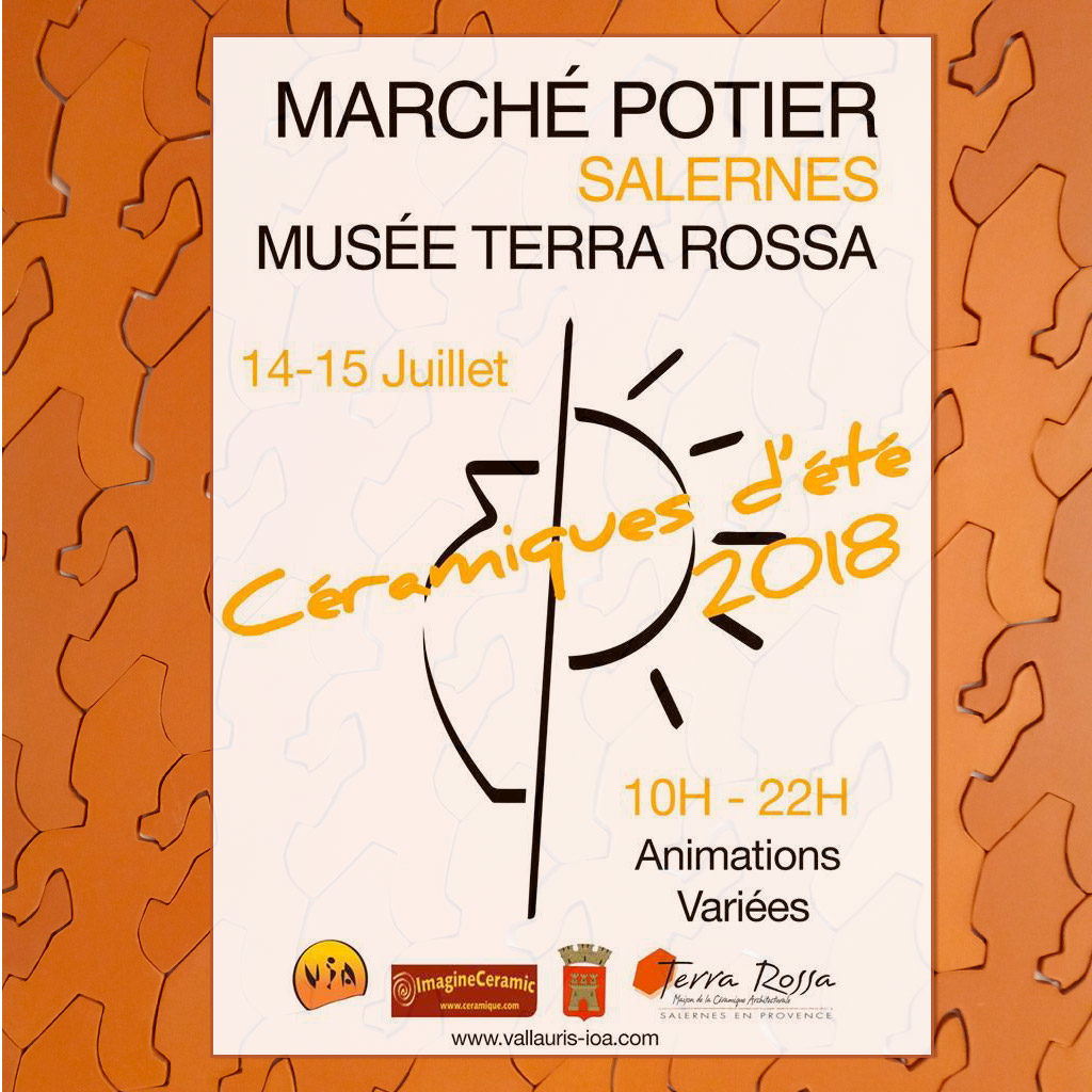 Exposition Marché Potier Terra Rossa 2018