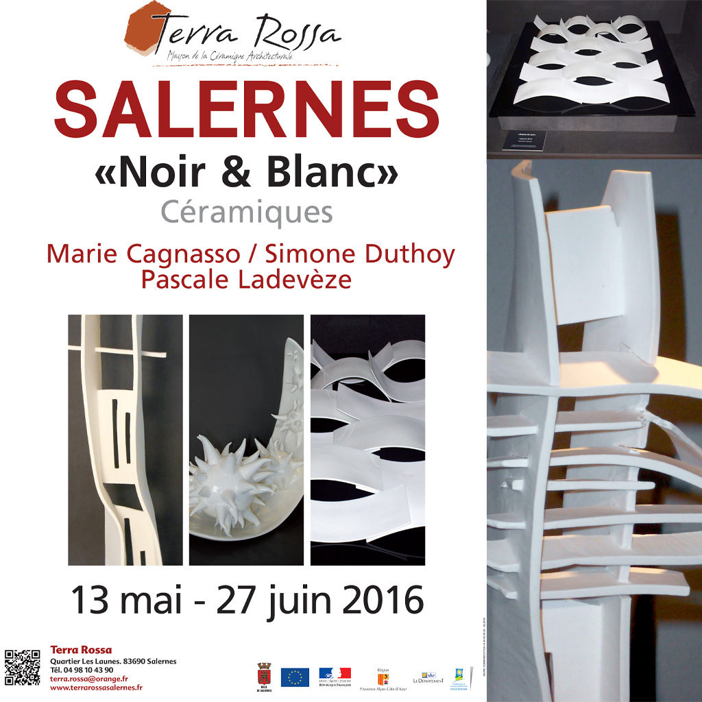 Exposition Marie Cagnasso, Simone Duthoy et Pascale Ladevèze - 2016