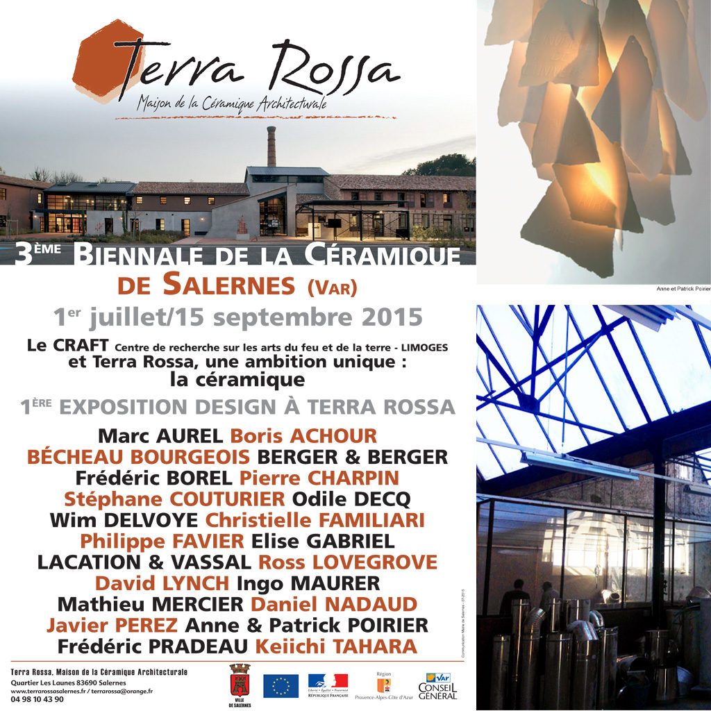 Exposition du 1er juillet au 15 septembre 2015 Exposition