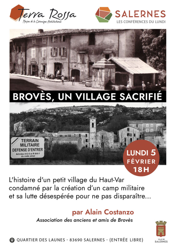 Brovès village