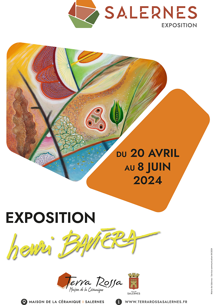 Affiche Expo Henri Baviera