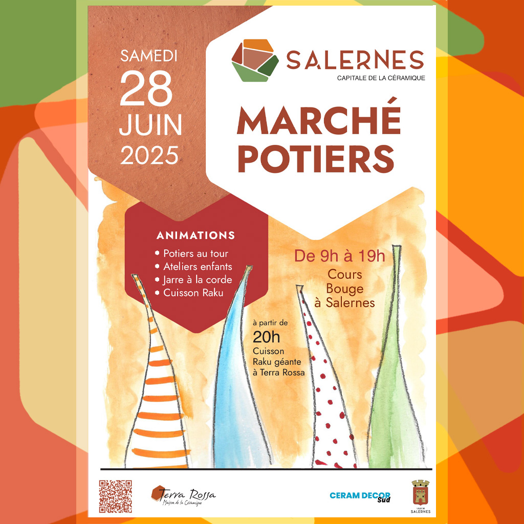 Affiche Marché Potiers de Salernes