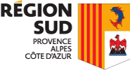 Logo Région PACA Maison de la céramique Terra Rossa, Salernes